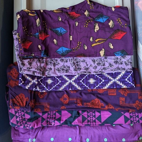 lot of 9 TC lularoe leggings - Picture 4 of 9